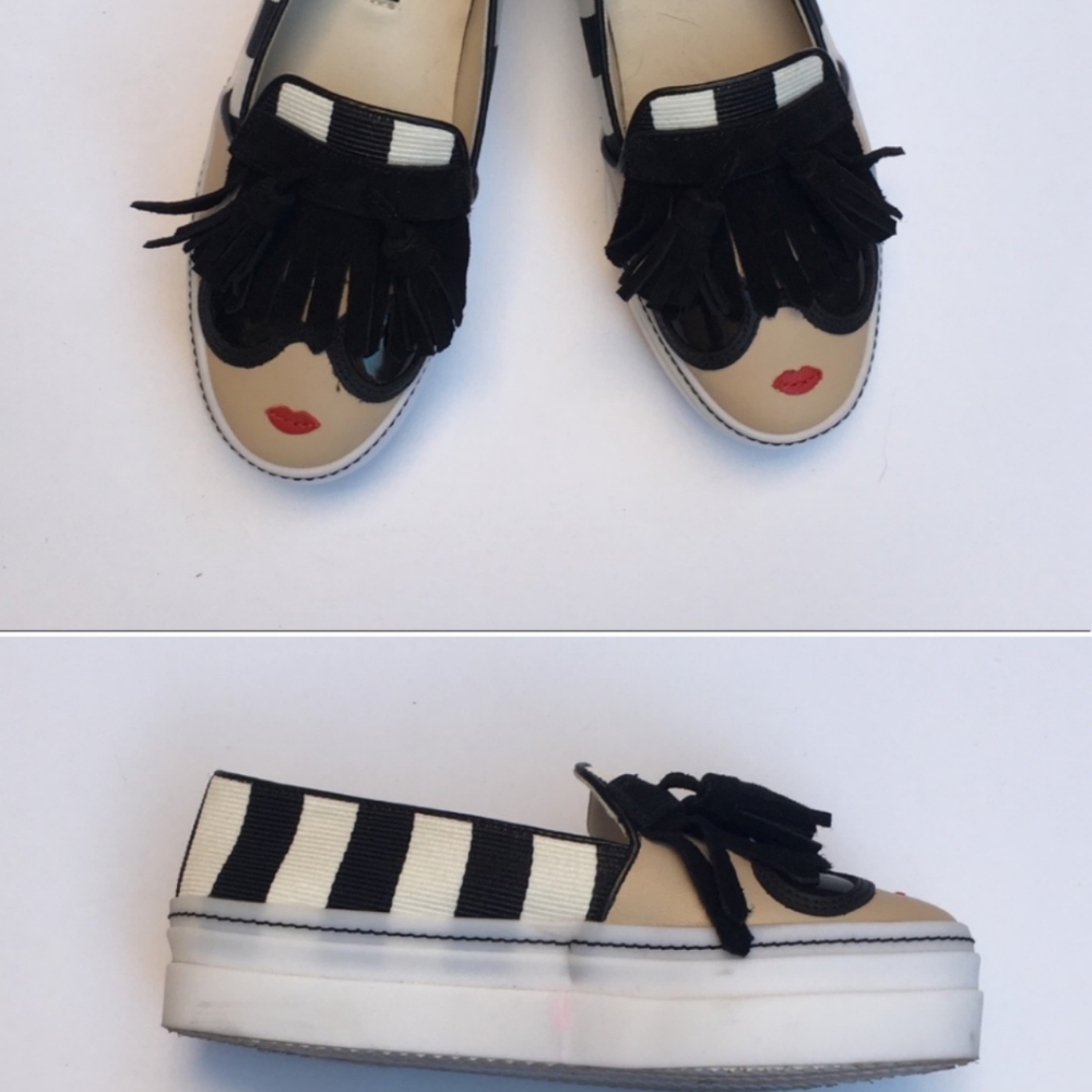 Alice + Olivia Stace Face Slip-On Sneakers